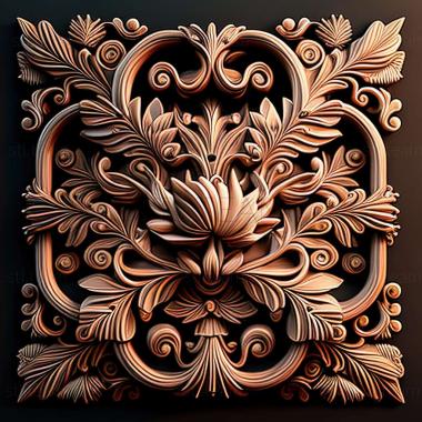 3D model ornate (STL)